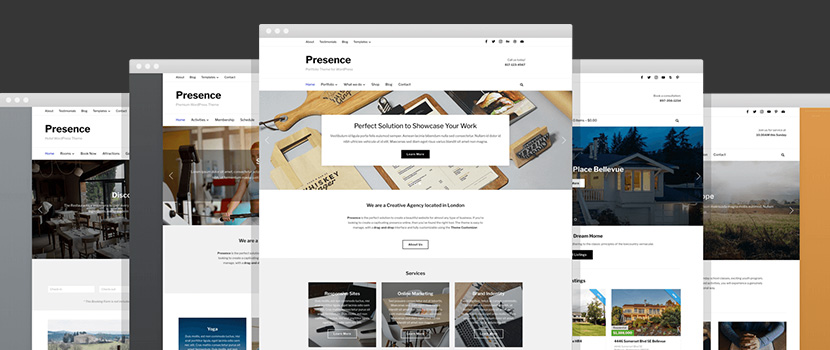 wordpress theme explination revel design